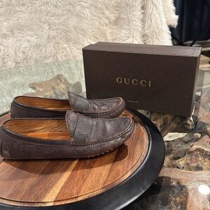 Logo leather drivers